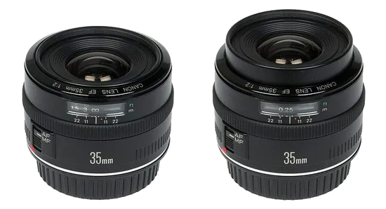 Юстировка Canon EF 35 f/2