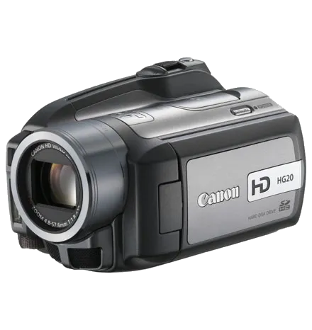 Замена диска управления Canon HG20